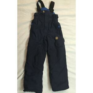 🍇MINI UNGAVA BOYS NYLON BIB OVERALLS SKI SNOW PANTS SIZE 3T.🍇